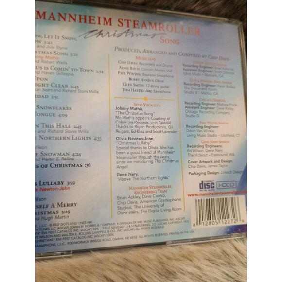 Mannheim Steamroller Christmas Song CD By Chip Davis - Picture 7 of 7